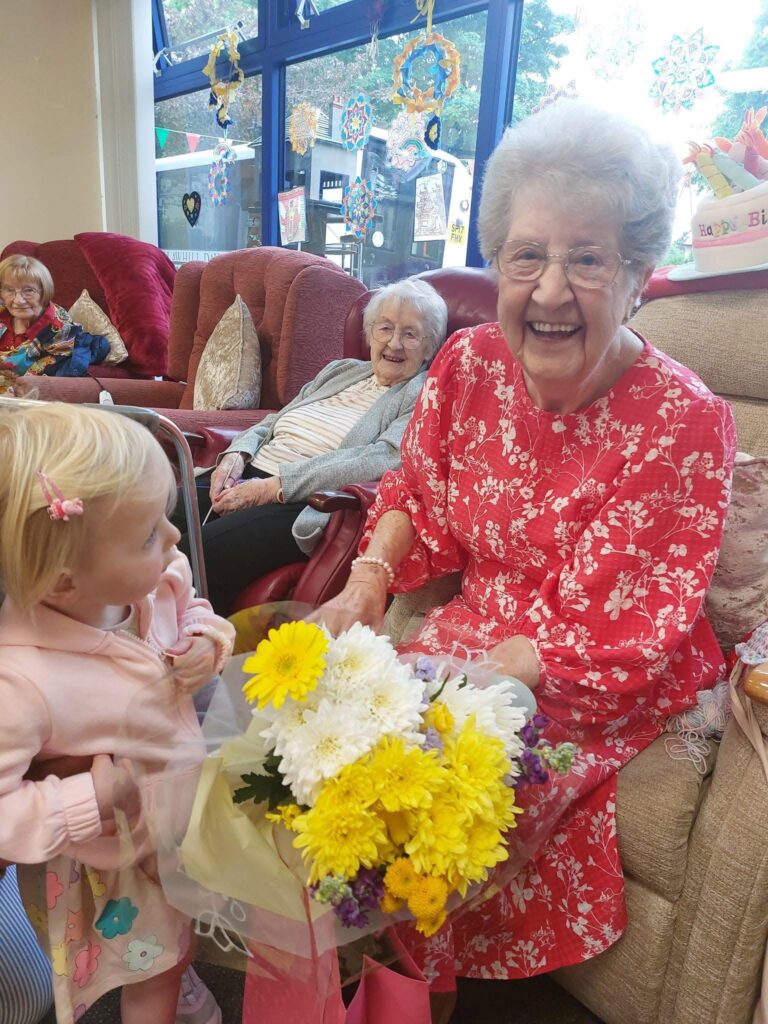 Harlawhill Day Care Centre members enjoying activities.